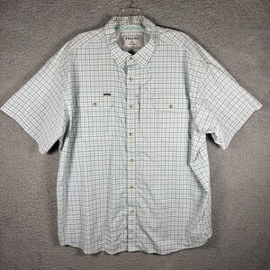 Poncho The Ono Men 2XL Magnetic Snap Outdoor Shirt Regular Fit Fishing UPF 50+